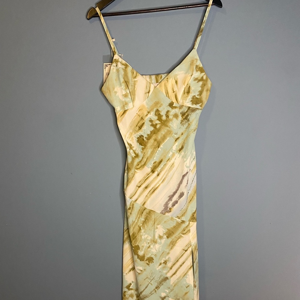 Midi slit dress